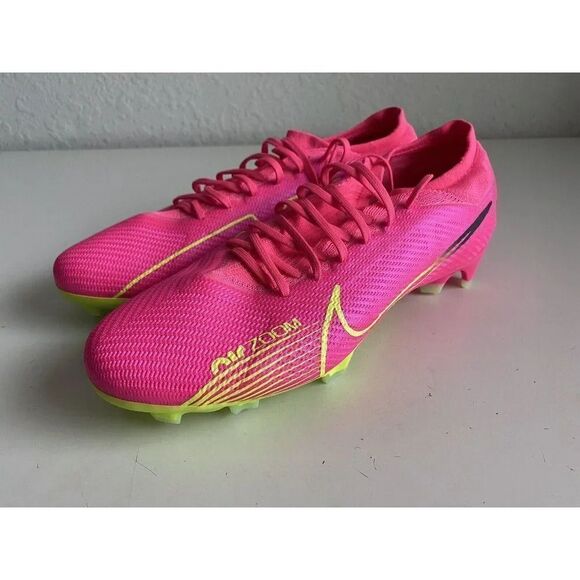 Nike Zoom Mercurial Vapor 15 Pro FG Soccer Cleats Pink DJ5603-605 Men’s Size 13 - Picture 12 of 14